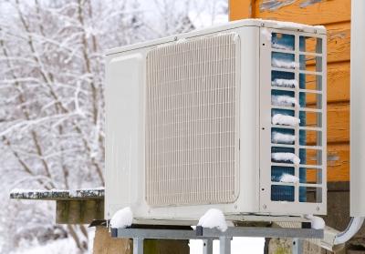 heat pump in winter